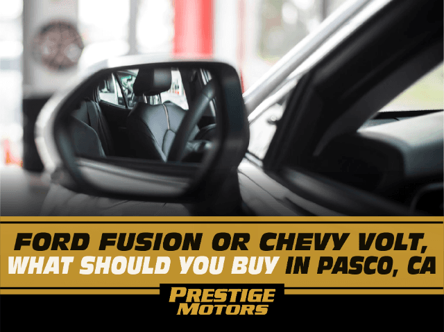 Ford Fusion VS Chevy Volt, What Should You Buy in Pasco, WA